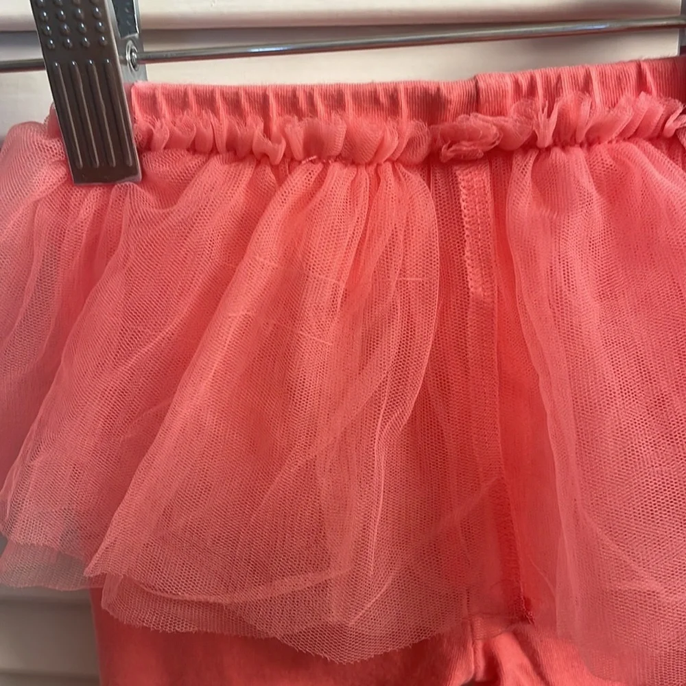 Petit Lem Size 12M Tutu Pants & Matching Shirt Set.EUC-See pics some tulle pulls - Picture 9 of 10